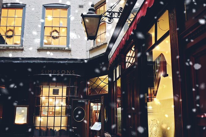 A Christmas Carol and Charles Dickens Old London Walking Tour - Price and value: what $227.06 gets you