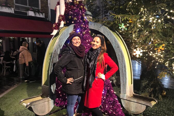 A Fairytale Christmas Day with Food and Christmas Concert - Trafalgar Square and Carnaby Street: big trees, spruce before globes, and quirky glow