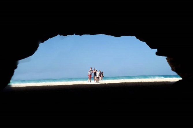 Boa Vista Island: Half-day Tour + Santa Monica Beach by 4x4 - Praia de Chaves and the Morro de Area drive: a satisfying final beach note