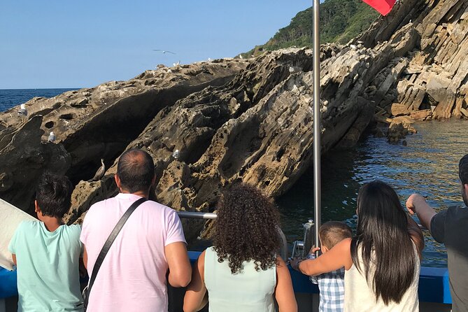 Boat by the Bay and Santa Clara Island in Donostia San Sebastian - Santa Clara Island walk, views, and the Hondalea lighthouse
