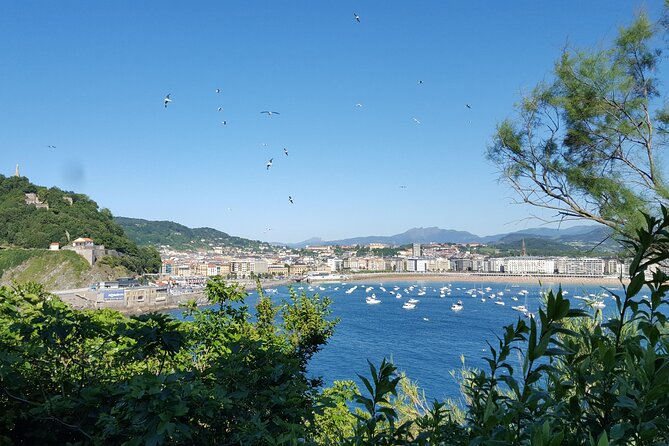 Boat by the Bay and Santa Clara Island in Donostia San Sebastian - Price and value: about $10 for sea views plus free island access