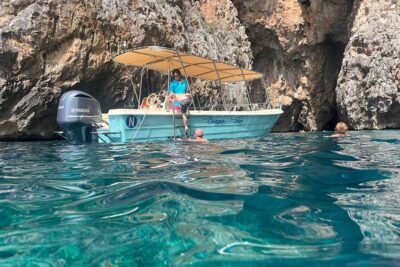 Boat trip and visit of the caves of Santa Maria di Leuca - Stop-by-stop: from San Gregorio to Punta Ristola’s views