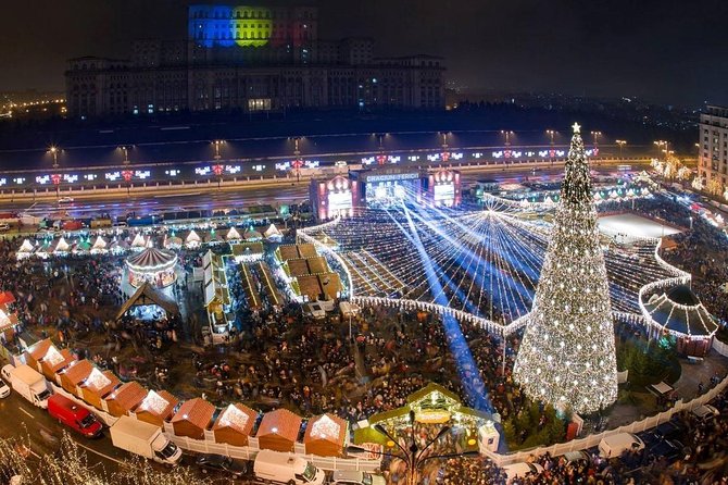 Bucharest: Tour of Christmas traditions & decorations - How This 3-Hour Christmas Lights Walk Works (and why 4:30 pm matters)