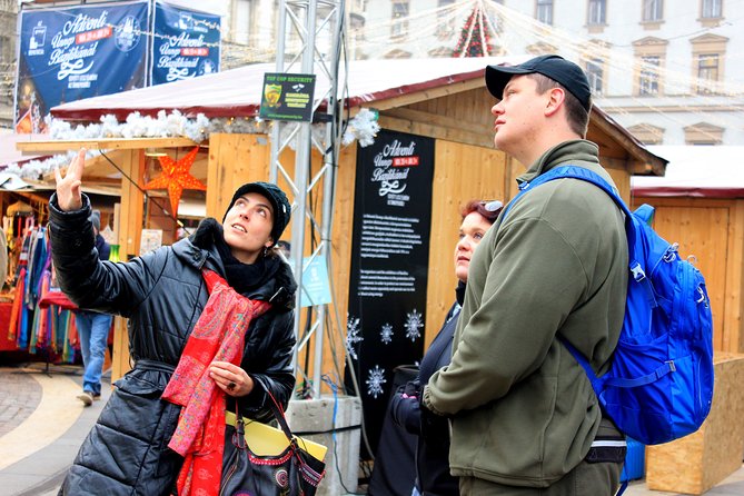 Budapest Christmas Walking Tour & Entry to St Stephen's Basilica - Christmas Market time: the Budapest Advent and Christmas Fair stop