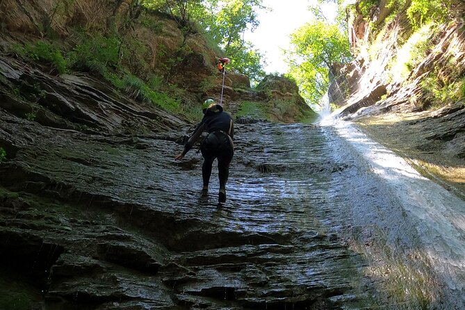 Canyoning in the Dolomites (Lake Santa Croce, Val Maggiore) - The action itself: abseils, slides, and optional dive moments