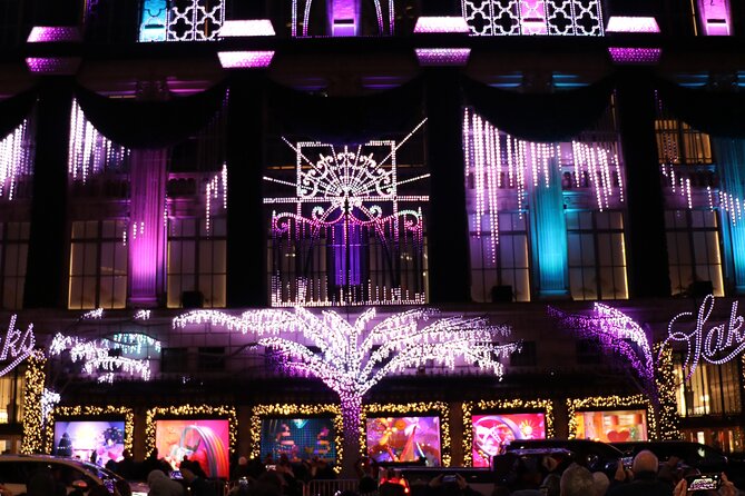 Christmas Light Private Carriage Ride New York City - Plaza Hotel and Fifth Avenue lights: the opening act