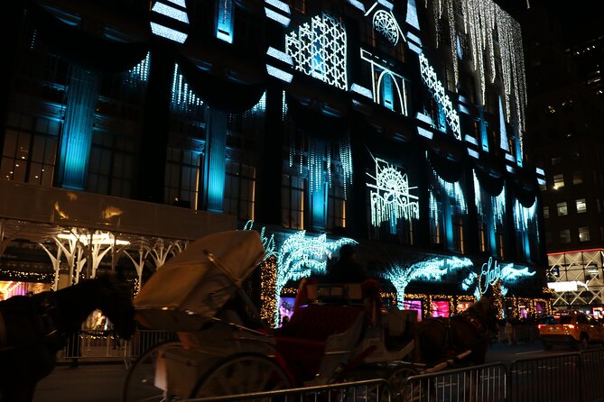Christmas Light Private Carriage Ride New York City - Price and what $420 per carriage really buys
