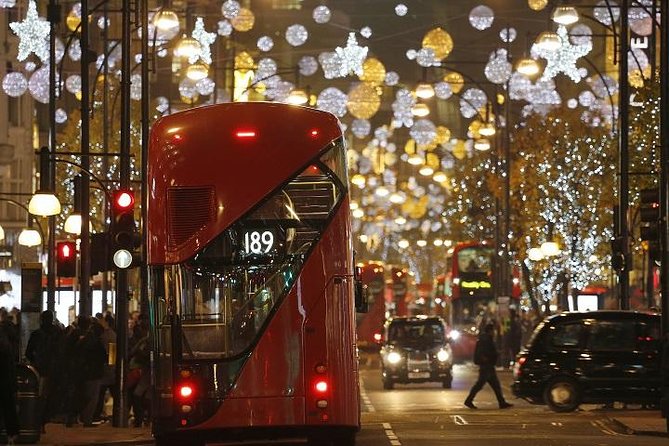 Christmas Lights Afternoon Tea Bus Tour - Price and Value for London at Christmas Time