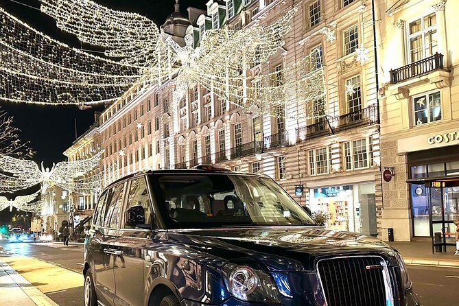 Christmas Lights and Markets London Taxi Tour - Key things to know before you ride