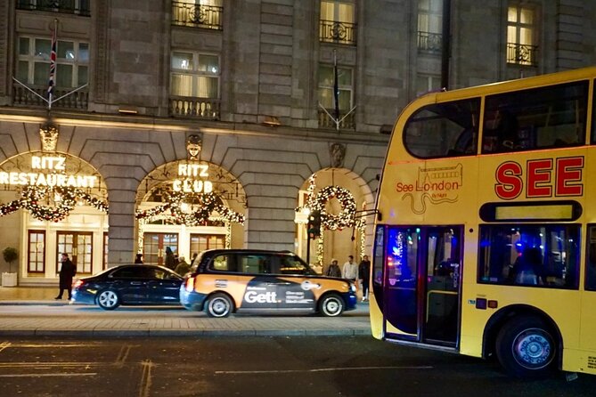 Christmas Lights Open-Top Bus Tour - Starting at Green Park: Getting Positioned Fast