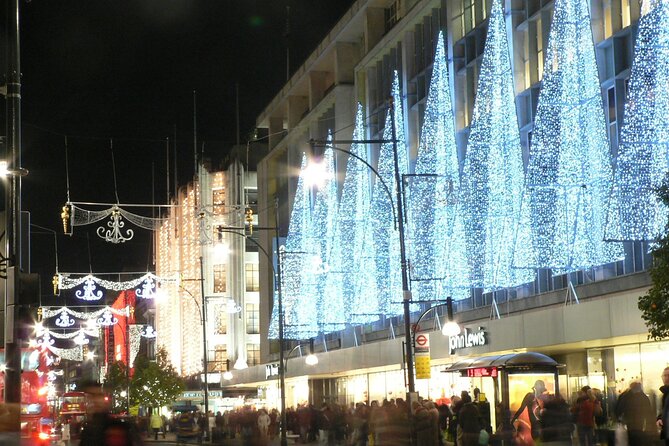 Christmas Lights Open-Top Bus Tour - Stop-by-Stop: From Marble Arch to West End Neon