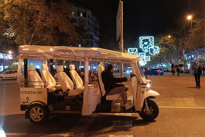 Christmas Lights Tour of Barcelona in Private Eco Tuk Tuk - Meet the Guide: Noel, Roger, Joan, and Yaros Make It Feel Personal