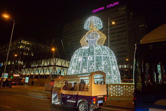 Christmas Lights Tour of Madrid in Eco Tuk Tuk Private - Why an eco tuk tuk is such a good way to see Madrid Christmas lights