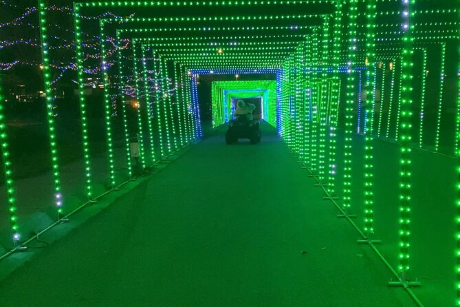Drive through Christmas Lights Show - Star City Shores Location and Parking-Style Flow