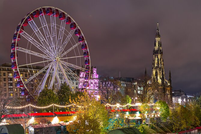 Edinburgh's Christmas Lights and festive Black Taxi Tour - Key Things You’ll Notice on This Christmas Lights Black Cab Tour