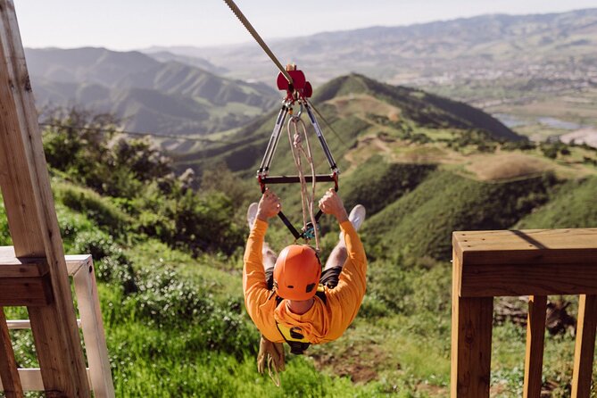 Epic Zipline Tour near Santa Barbara - Zip 1 and the Three-Line Descent: Fast, Long, and Scenic