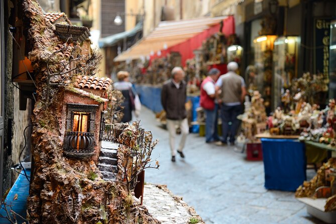Explore the Naples Christmas Market Behind the Scenes - Piazza Bellini and the Greek Walls: quick history between the lights
