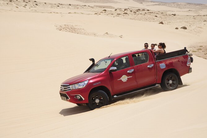Half Day 4x4 Trip - Dunes, Caves, Santa Monica Beach & Village - Praia da Varandinha caves: exploring the west-side volcanic side of Boavista