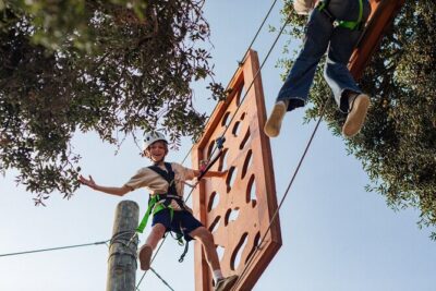 High Ropes Adventure Course near Santa Barbara - Harness, Helmet, and Safety: How This Feels Safer Than It Sounds