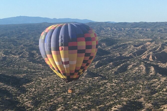 Hot Air Balloon Rides in Santa Fe - The Landing Moment and Champagne Celebration