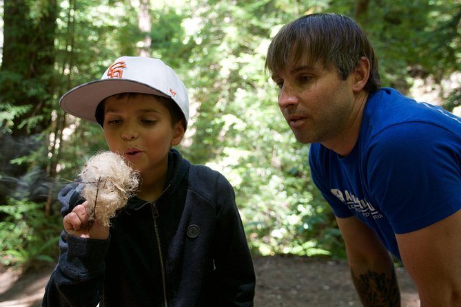 Introduction to Wilderness Survival Clinic in Santa Cruz - Stop 3 back near Boulder Creek: fire-by-friction and the bow drill moment