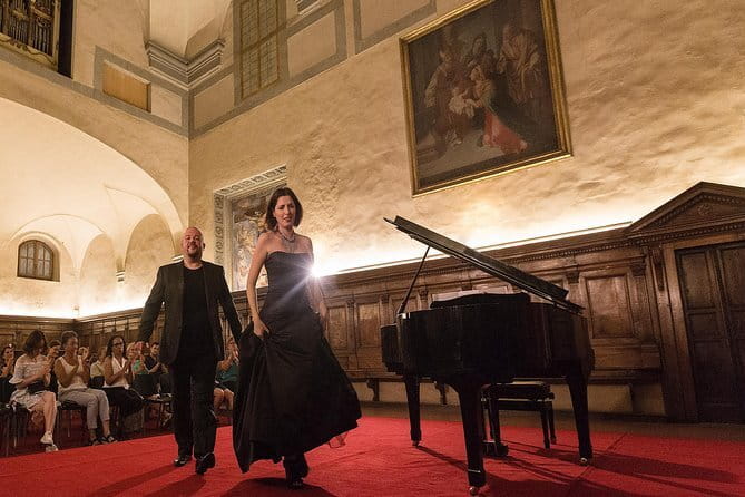 Italian Opera Concert Ticket in Florence’s Santa Monaca Church - The 9:15 pm aria concert: what you’ll actually hear