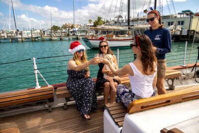 Key West Christmas Cruise with Live Band and Drinks - Schooner America 2.0: what 1.5 hours looks like on the water