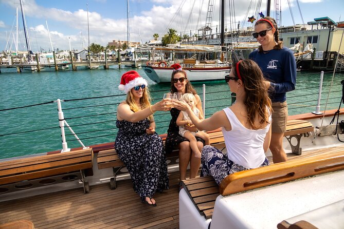 Key West Christmas Cruise with Live Band and Drinks - Schooner America 2.0: what 1.5 hours looks like on the water
