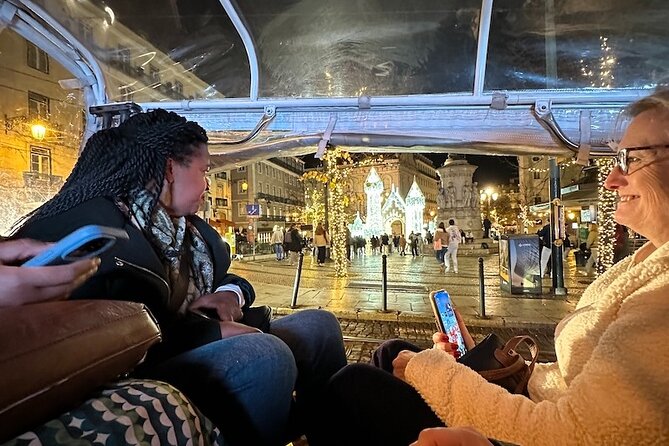 Lisbon Private Tour by Tuk Tuk (Christmas Lights) - Cais do Sodré and the Time Out Market area: lights with a local pulse