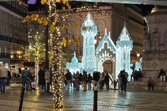 Lisbon Private Tour by Tuk Tuk (Christmas Lights) - Praça Dom Pedro IV: Rossio Square or Praça da Figueira for your holiday break
