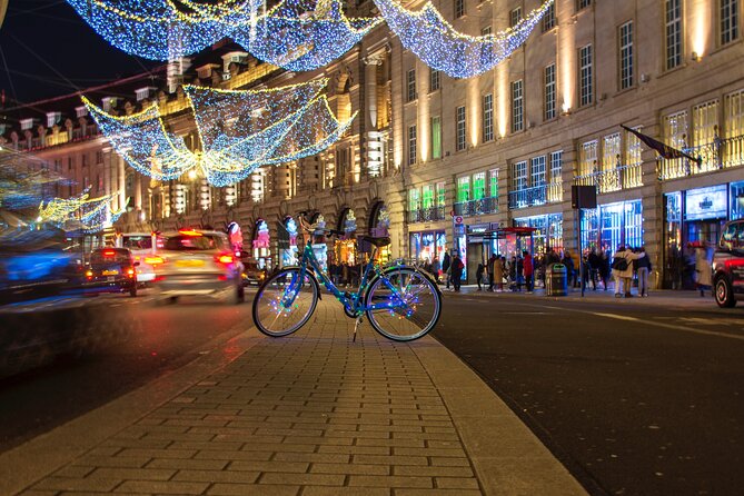 London Christmas Lights Bike Tour with Local Guide - Oxford Street and Carnaby Street: where the crowd energy peaks