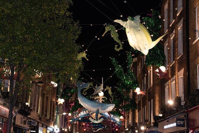London Christmas Lights Guided Walking Tour - Stop 7: Carnaby Street’s finale close to Oxford Street