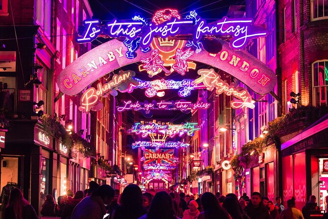 London Christmas Lights Private Walking Tour - Start at the Royal Opera House Piazza and end near Piccadilly