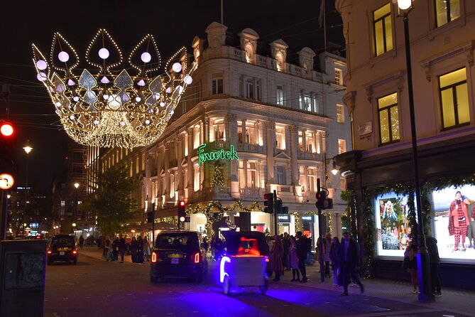 London Christmas Lights Private Walking Tour - Carnaby Street and Regent Street: the fashion-history lane and the royal glow