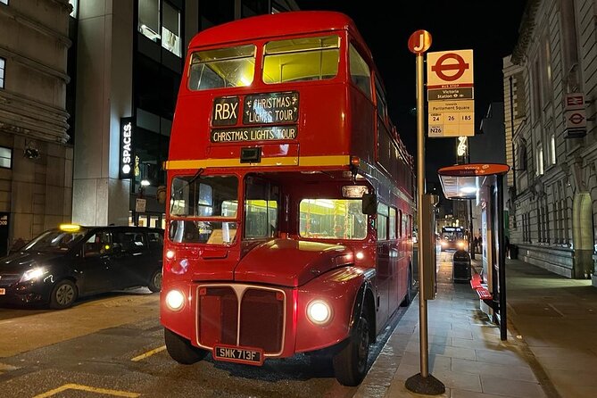 London Christmas Lights Tour by Vintage Double-Decker Bus - Entering Victoria: start point, timing, and what the evening feels like