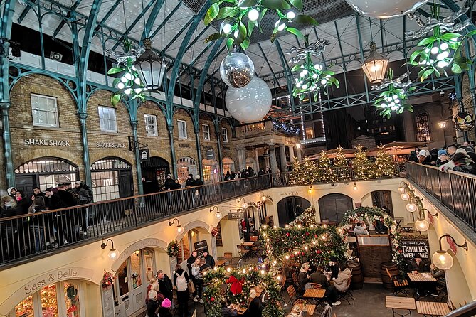 London Christmas Sparkle Private Walking Tour - Liberty London and Carnaby Street: luxe craftsmanship and playful oddball color