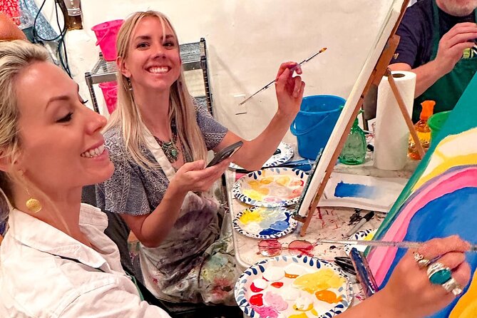 Magic on Canvas Painting Class at Artful Soul Santa Fe - Where it happens: Artful Soul Santa Fe’s Santa Fe Market setting