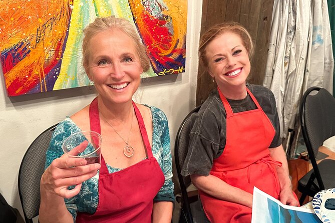 Magic on Canvas Painting Class at Artful Soul Santa Fe - Small group help: why a max of 6 changes everything