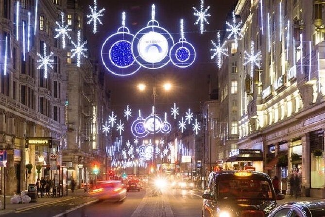 Magical Christmas Lights in London: Private Black Cab Tour - Key points to know before you go