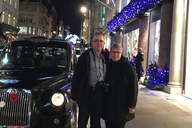 Magical Christmas Lights in London: Private Black Cab Tour - Covent Garden’s 60-foot tree and Trafalgar Square’s Norwegian spruce