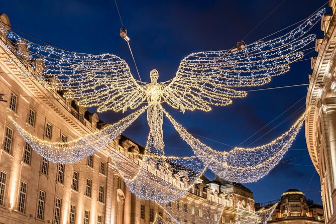 Magical London Christmas Lights Walking Tour with a Londoner - Piccadilly Circus at Christmas: lights, motion, and big-screen energy