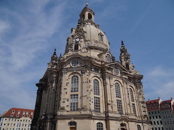 Meissen and Dresden Christmas Market Full Day Private Tour from Prague - Church of Our Lady: quick climb, big perspective