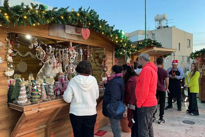 mountain Christmas villages tour - Pano Lefkara: lace, silver crafts, and the longest Christmas stroll