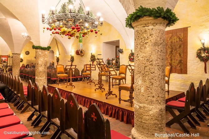 Mozart and Advent/Christmas Concert with Dinner at Fortress Hohensalzburg - How the Fortress makes this feel like real Salzburg