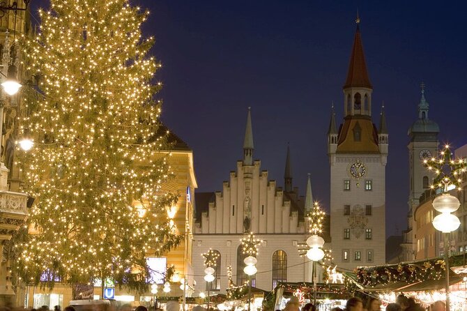 Munich Christmas Market Small Group Tour with Gingerbread Heart - Stop 4: Odeonsplatz Middle Age Market for a different tone