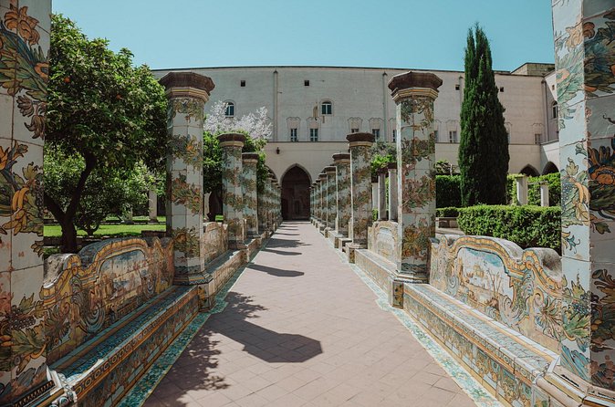 Naples Walking Tour of Santa Chiara Complex - Majolica Benches and Frescoes: How to Look Like a Pro in 35 Minutes