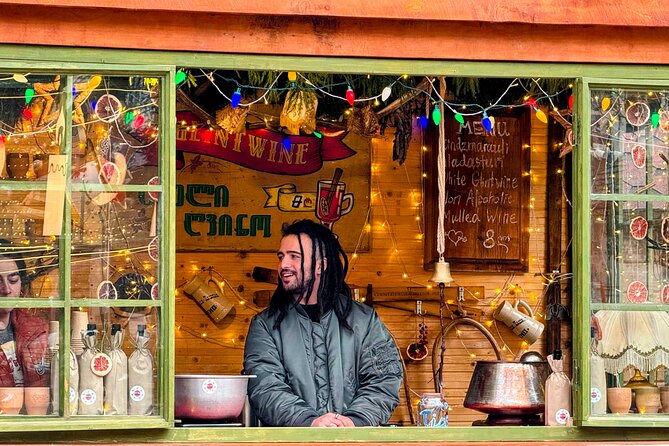 New Year in Tbilisi: Christmas Market and Hidden Gems Tour - Rustaveli Avenue Lights, the Main New Year Tree, and Tovlis Papa