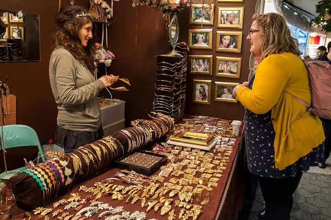 New York City Christmas Holiday Lights and Markets Walking Tour - Bryant Park Holiday Market Shops (and Easy Gift Browsing)