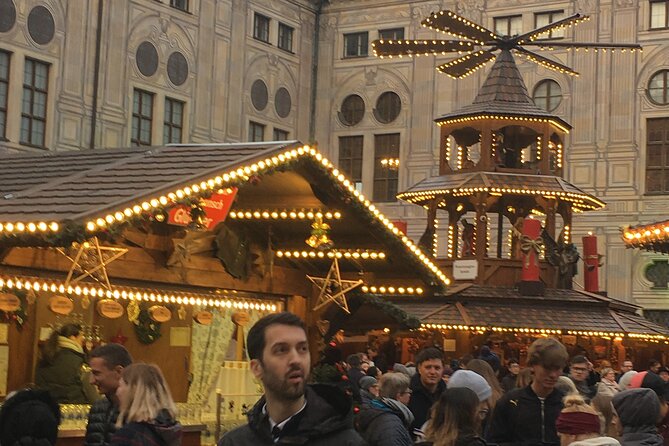 Original Munich Christmas Market Tour with Festive Wine and Food - Residenz München Courtyard: The Christmas Village Feel