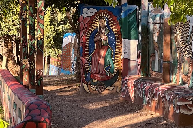 Our Lady of Guadalupe Walking Tour in Santa Fe - What You’ll See: Murals, Tiles, Sculptures, and Faces of Lupita